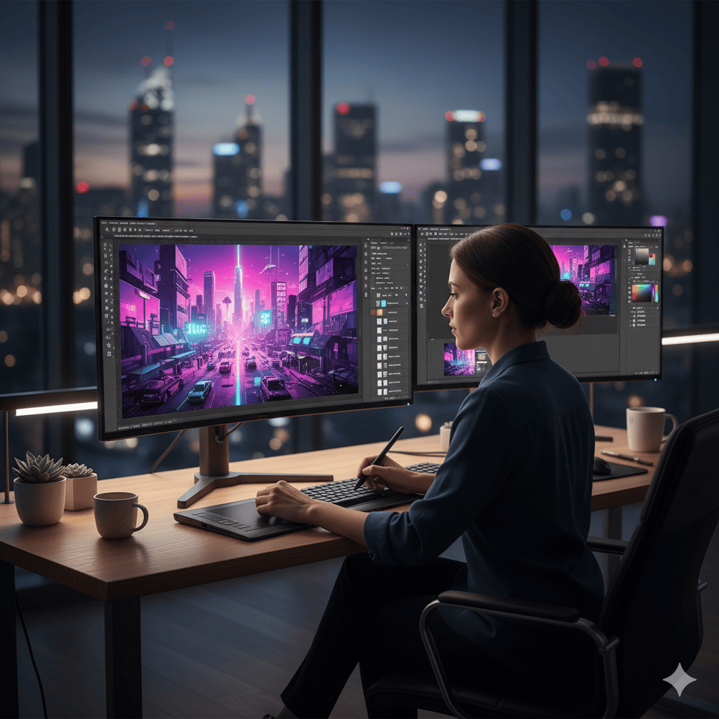 Certification in Computer Graphics & Adobe Photoshop