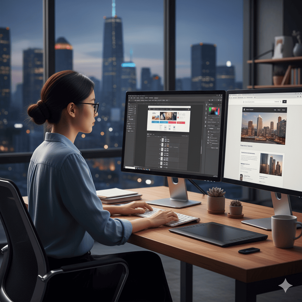 Certification in Web Development & Graphic Design